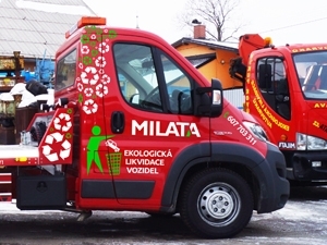 Ekologická likvidace autovraků 2015