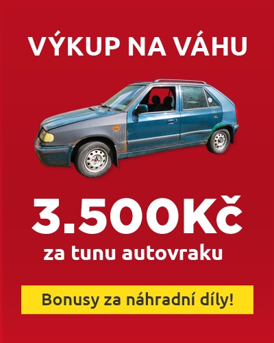 AKCE - výkup autovraků na váhu