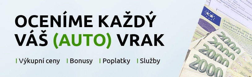 Oceníme každý autovrak výkupní cenou