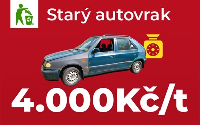 Autovrak na váhu